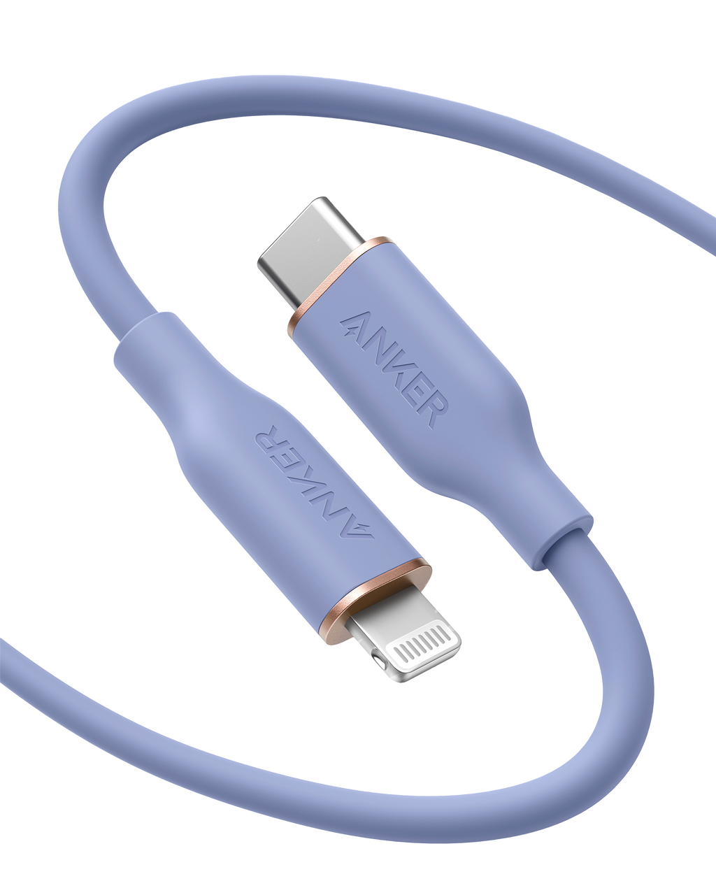 Anker <b>641</b> USB-C to Lightning Cable (Flow, Silicone) - WONDERWALL