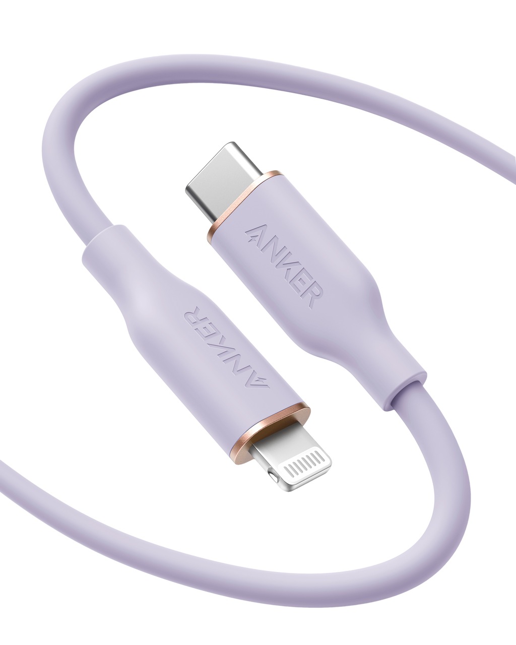 Anker <b>641</b> USB-C to Lightning Cable (Flow, Silicone) - WONDERWALL