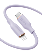 Anker <b>641</b> USB-C to Lightning Cable (Flow, Silicone) - WONDERWALL