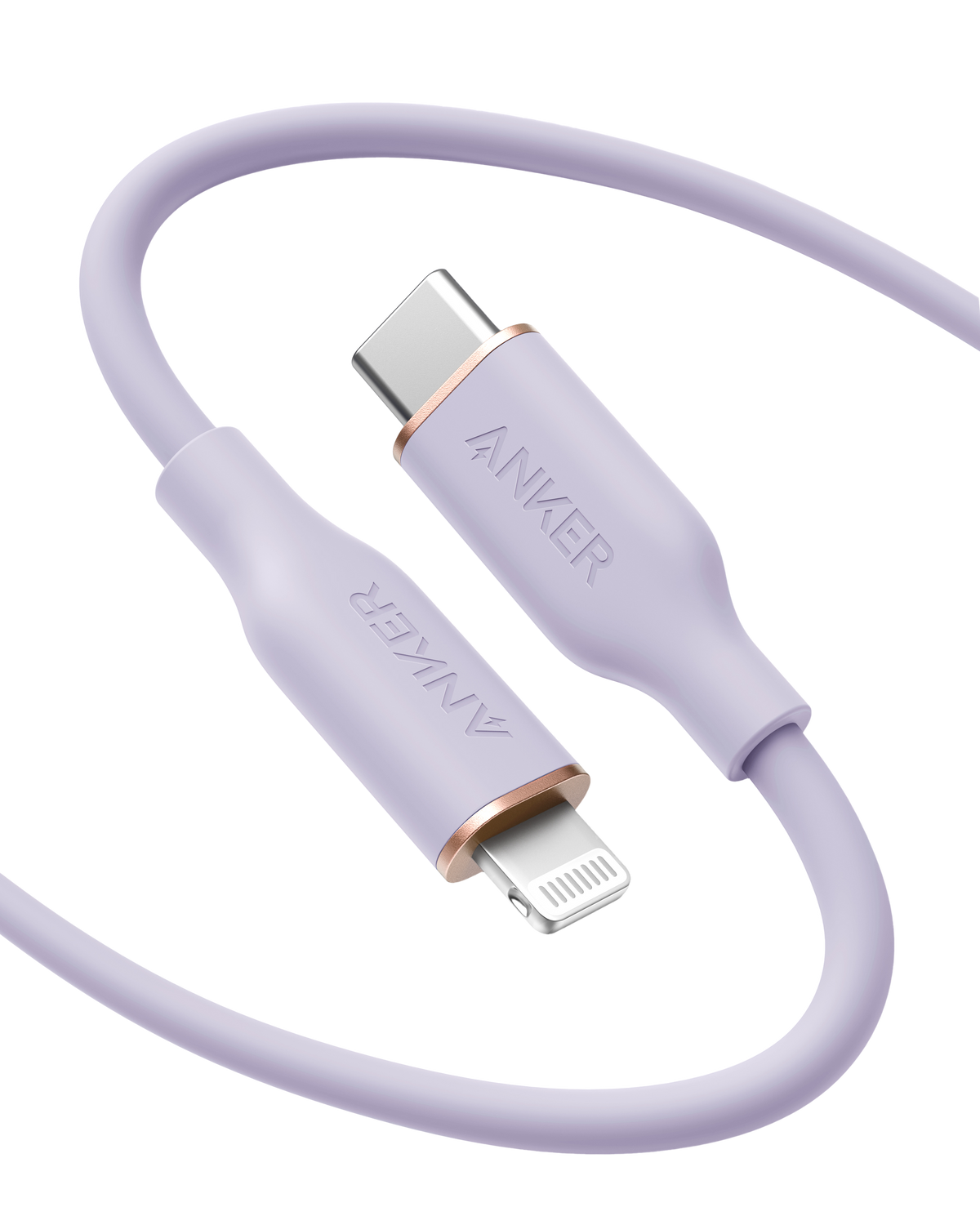 Anker <b>641</b> USB-C to Lightning Cable (Flow, Silicone) - WONDERWALL