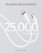 Anker <b>641</b> USB-C to Lightning Cable (Flow, Silicone) - WONDERWALL