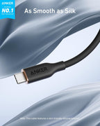 Anker <b>643</b> USB-C to USB-C Cable (Flow, Silicone) - WONDERWALL