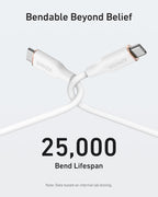 Anker <b>643</b> USB-C to USB-C Cable (Flow, Silicone) - WONDERWALL