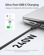 Anker <b>643</b> USB-C to USB-C Cable (Flow, Silicone) - WONDERWALL