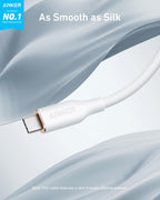 Anker <b>643</b> USB-C to USB-C Cable (Flow, Silicone) - WONDERWALL