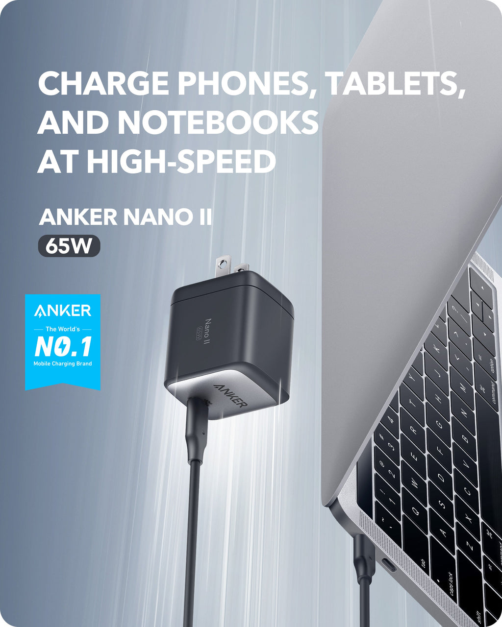 Anker <b>715</b> Charger (Nano II 65W) - WONDERWALL