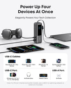 Anker Laptop Power Bank (25K, 165W, Built-In and Retractable Cables) - WONDERWALL