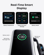 Anker Laptop Power Bank (25K, 165W, Built-In and Retractable Cables) - WONDERWALL