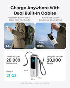 Anker Laptop Power Bank (25K, 165W, Built-In and Retractable Cables) - WONDERWALL