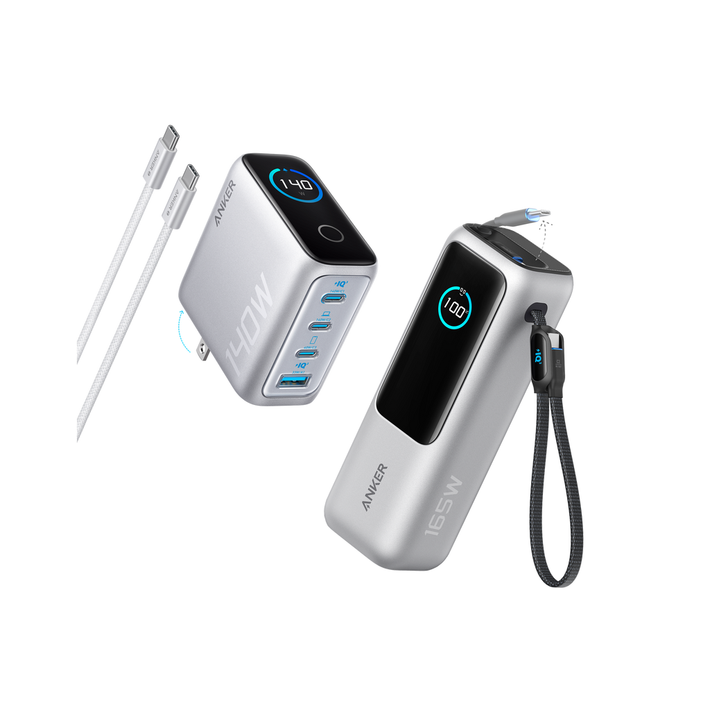Anker Laptop Power Bank (25K, 165W, Built-In and Retractable Cables) - WONDERWALL