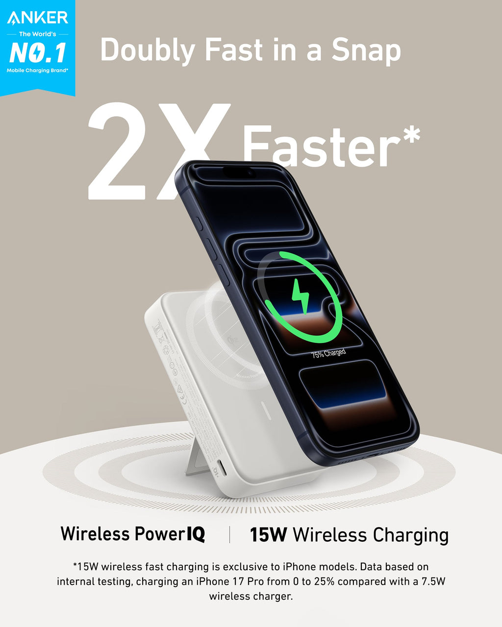 Anker MagGo Power Bank (10K) - WONDERWALL