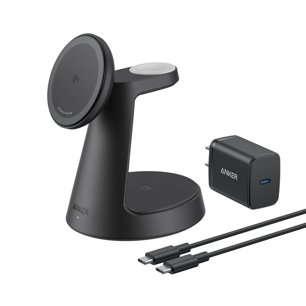 Anker MagGo Wireless Charging Station (3-in-1, Dock Stand) - WONDERWALL