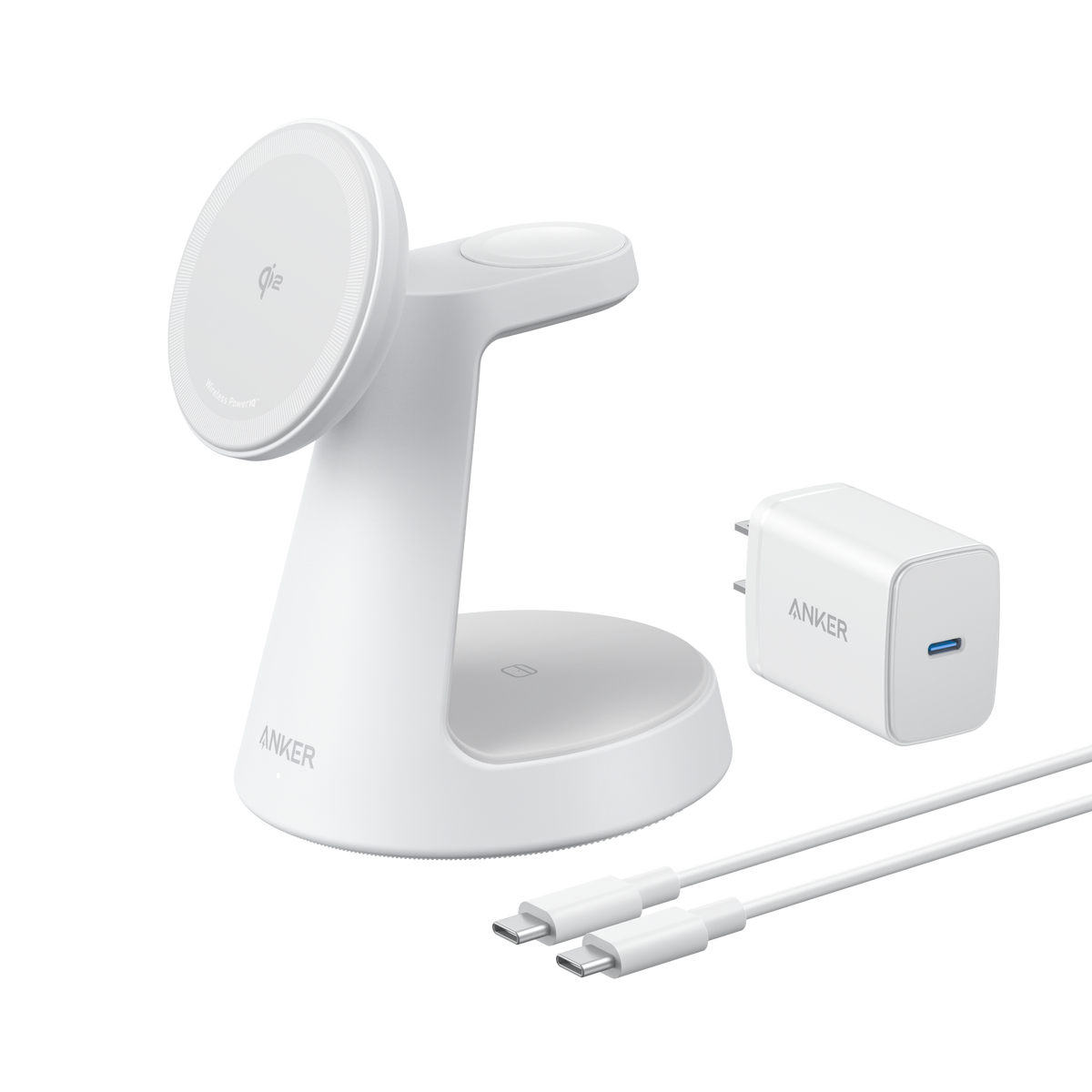 Anker MagGo Wireless Charging Station (3-in-1, Dock Stand) - WONDERWALL