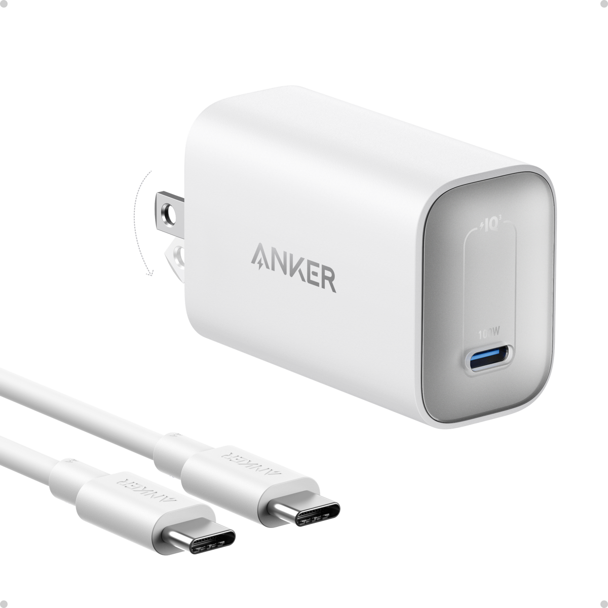 Anker Nano Charger (100W) with USB-C Cable - WONDERWALL