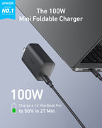 Anker Nano Charger (100W) with USB-C Cable - WONDERWALL
