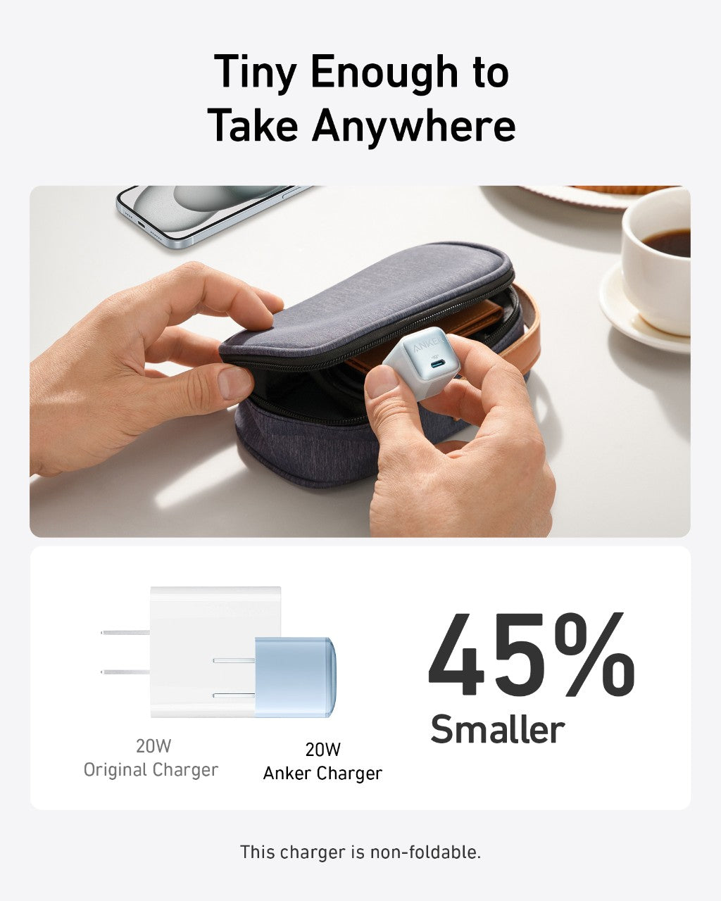 Anker Nano Charger (20W) - WONDERWALL