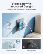 Anker Nano Charger (70W, 3 Ports) - WONDERWALL