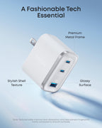 Anker Nano Charger (70W, 3 Ports) - WONDERWALL