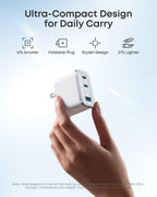 Anker Nano Charger (70W, 3 Ports) - WONDERWALL