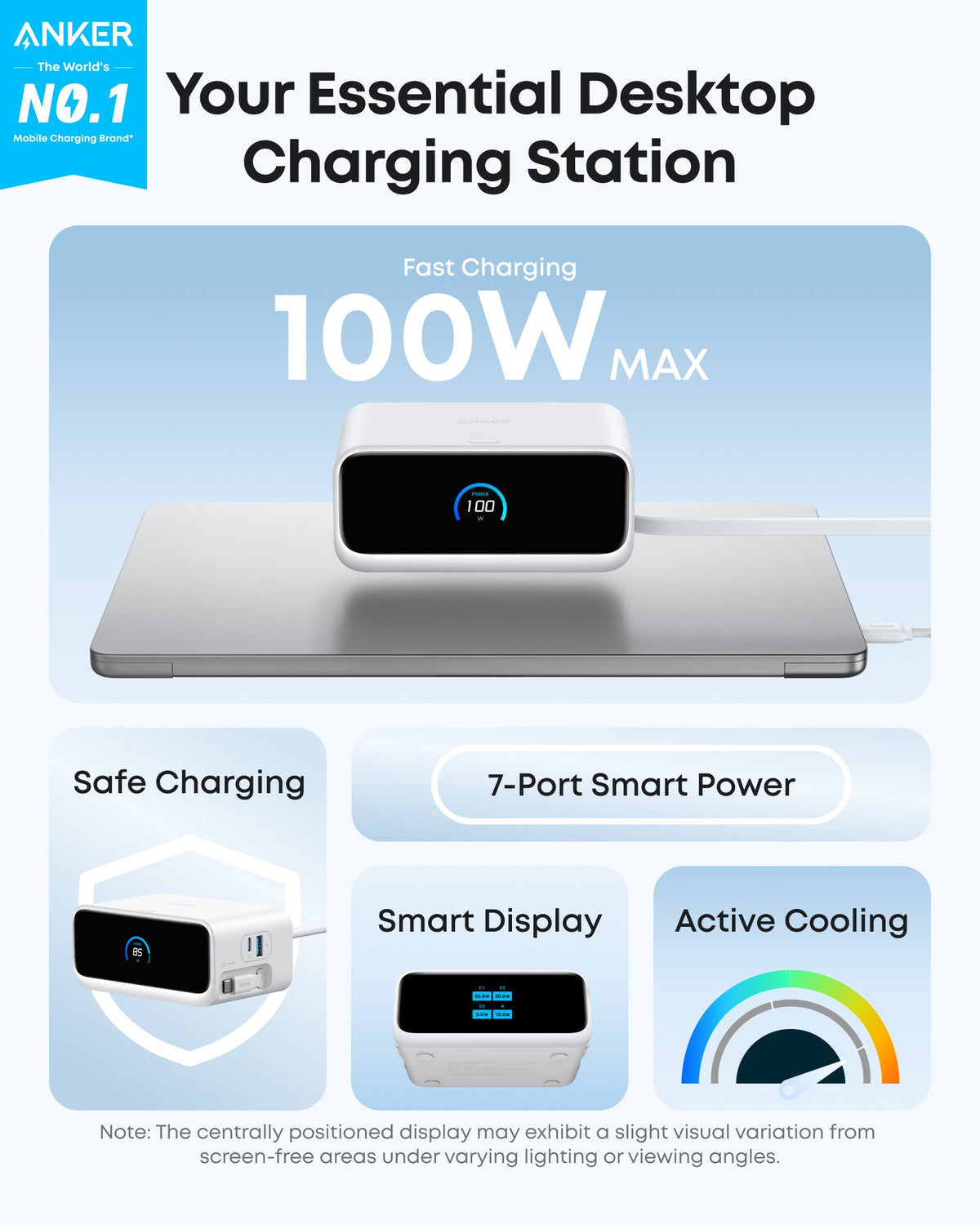 Anker Nano Charging Station (7-in-1, 100W) - WONDERWALL