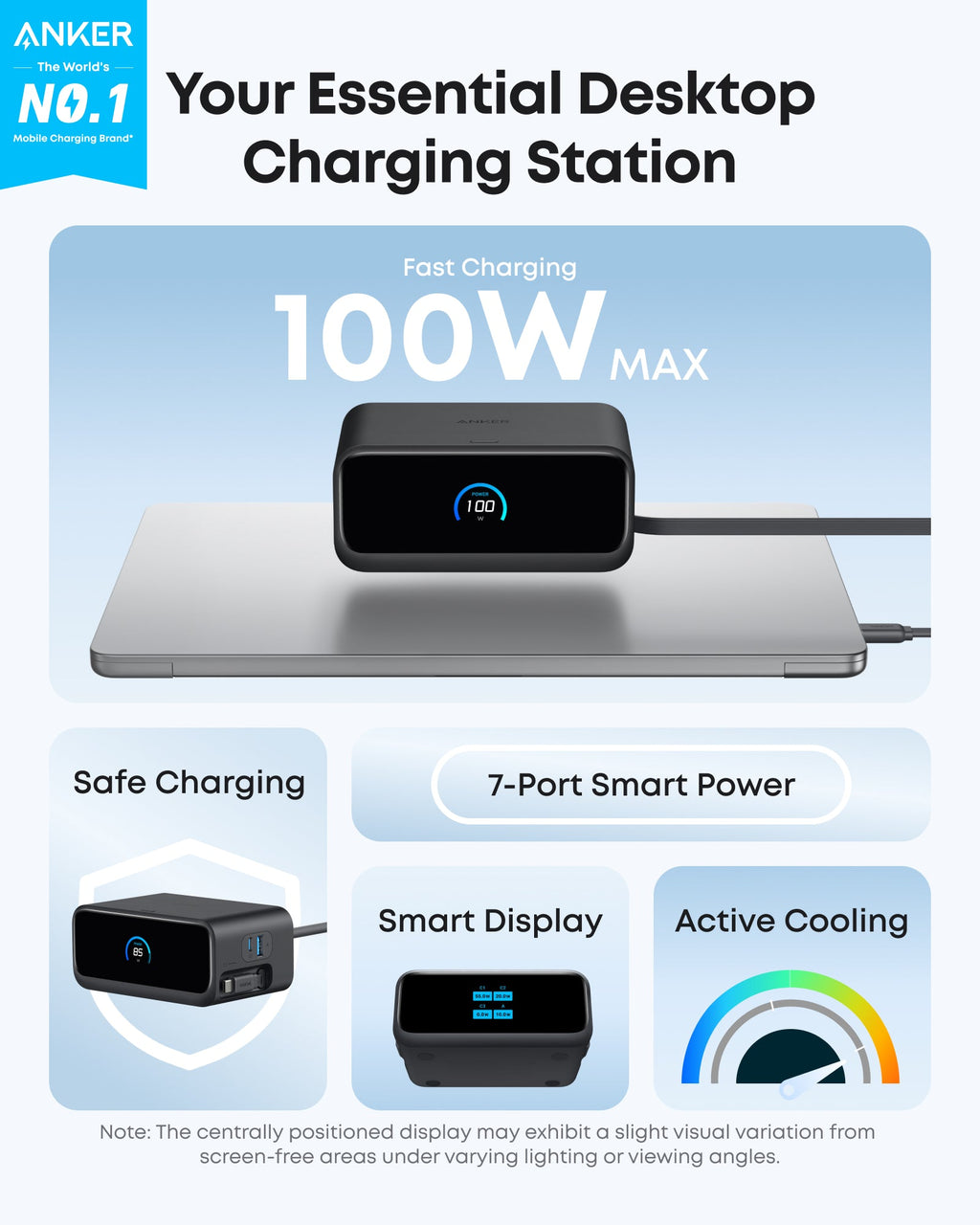 Anker Nano Charging Station (7-in-1, 100W) - WONDERWALL