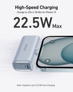 Anker Nano Power Bank (22.5W, Built-In USB-C Connector) - WONDERWALL