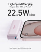 Anker Nano Power Bank (22.5W, Built-In USB-C Connector) - WONDERWALL
