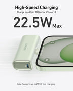 Anker Nano Power Bank (22.5W, Built-In USB-C Connector) - WONDERWALL