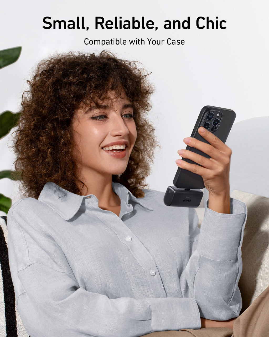 Anker Nano Power Bank (22.5W, Built-In USB-C Connector) - WONDERWALL