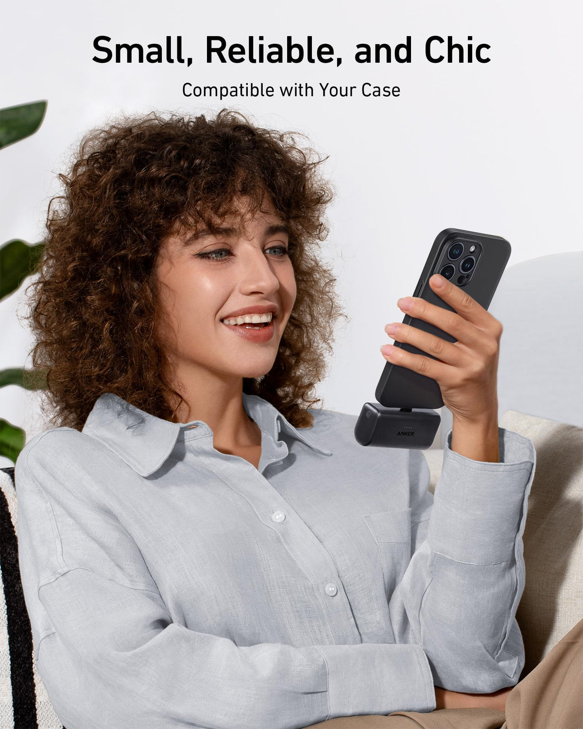 Anker Nano Power Bank (22.5W, Built-In USB-C Connector) - WONDERWALL