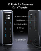 Anker Prime Charging Docking Station (14-in-1, Dual Display, 160W) - WONDERWALL