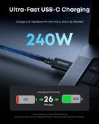 Anker Prime Thunderbolt 5 Cable (3.3 ft/1.7 ft, 80 Gbps, 240W) - WONDERWALL