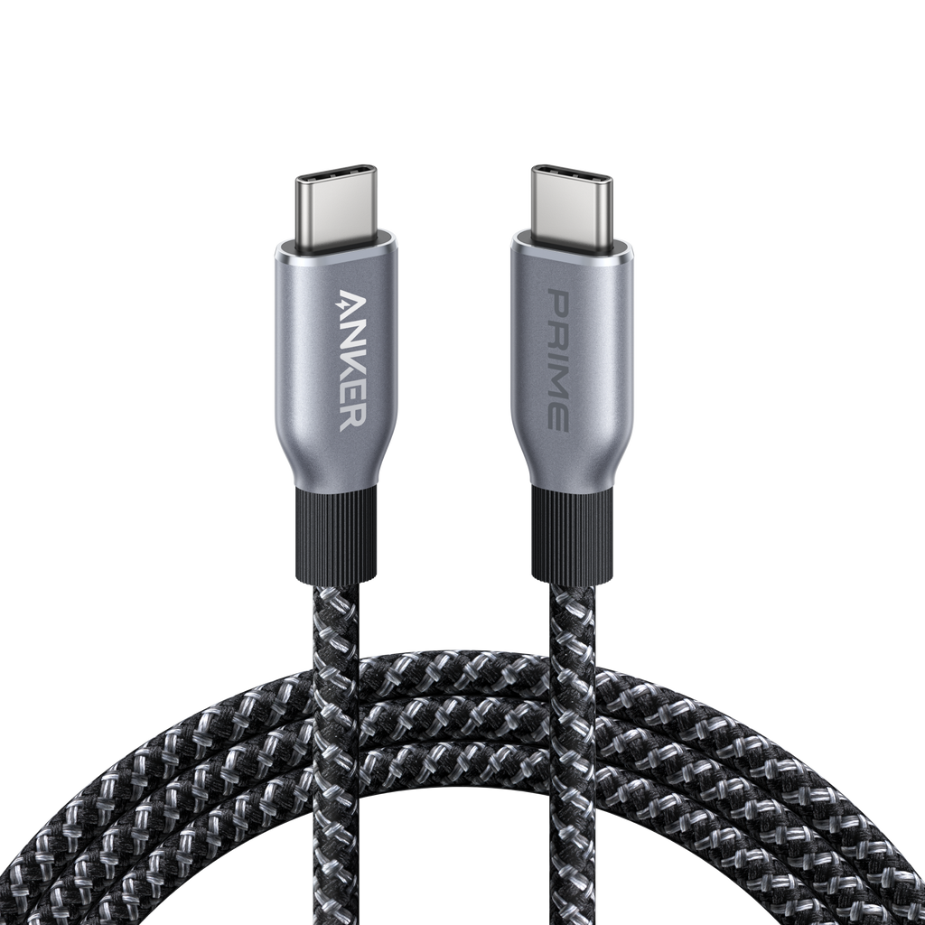 Anker Prime USB-C to USB-C Cable (240W, Upcycled-Braided) - WONDERWALL
