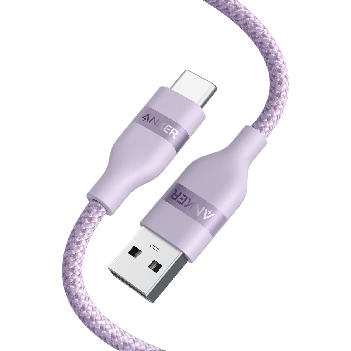 Anker USB-A to USB-C Cable (3 ft/6 ft, Upcycled-Braided) - WONDERWALL