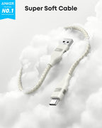 Anker USB-A to USB-C Cable (3 ft/6 ft, Upcycled-Braided) - WONDERWALL