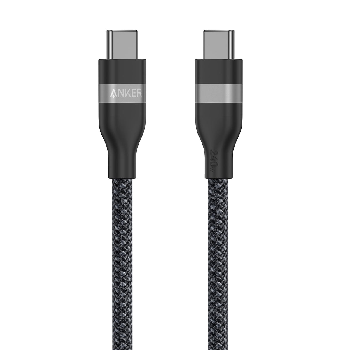 Anker USB-C to USB-C Cable (3 ft / 6 ft, 240W, Upcycled-Braided) - WONDERWALL