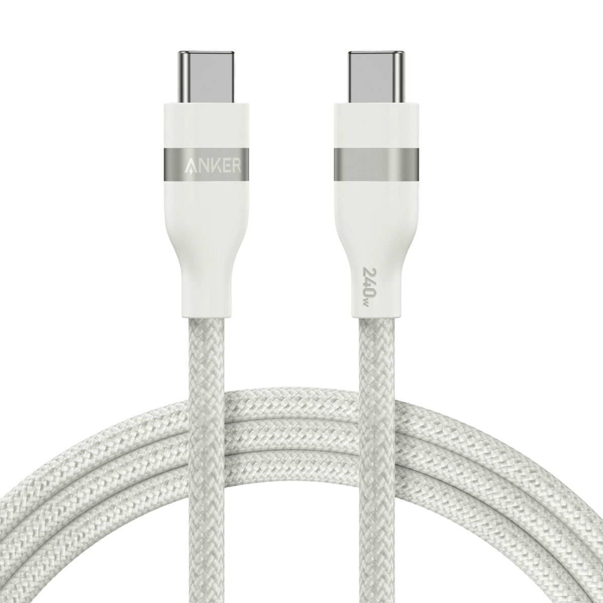Anker USB-C to USB-C Cable (3 ft / 6 ft, 240W, Upcycled-Braided) - WONDERWALL