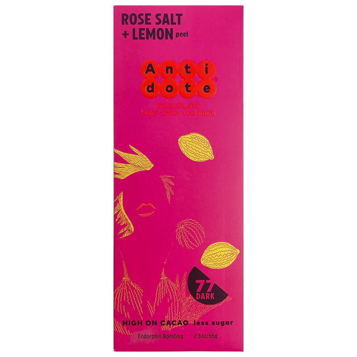 'Rose Salt & Lemon' Bar (65G | 77%)