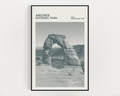 Arches National Park Print, Monochrome