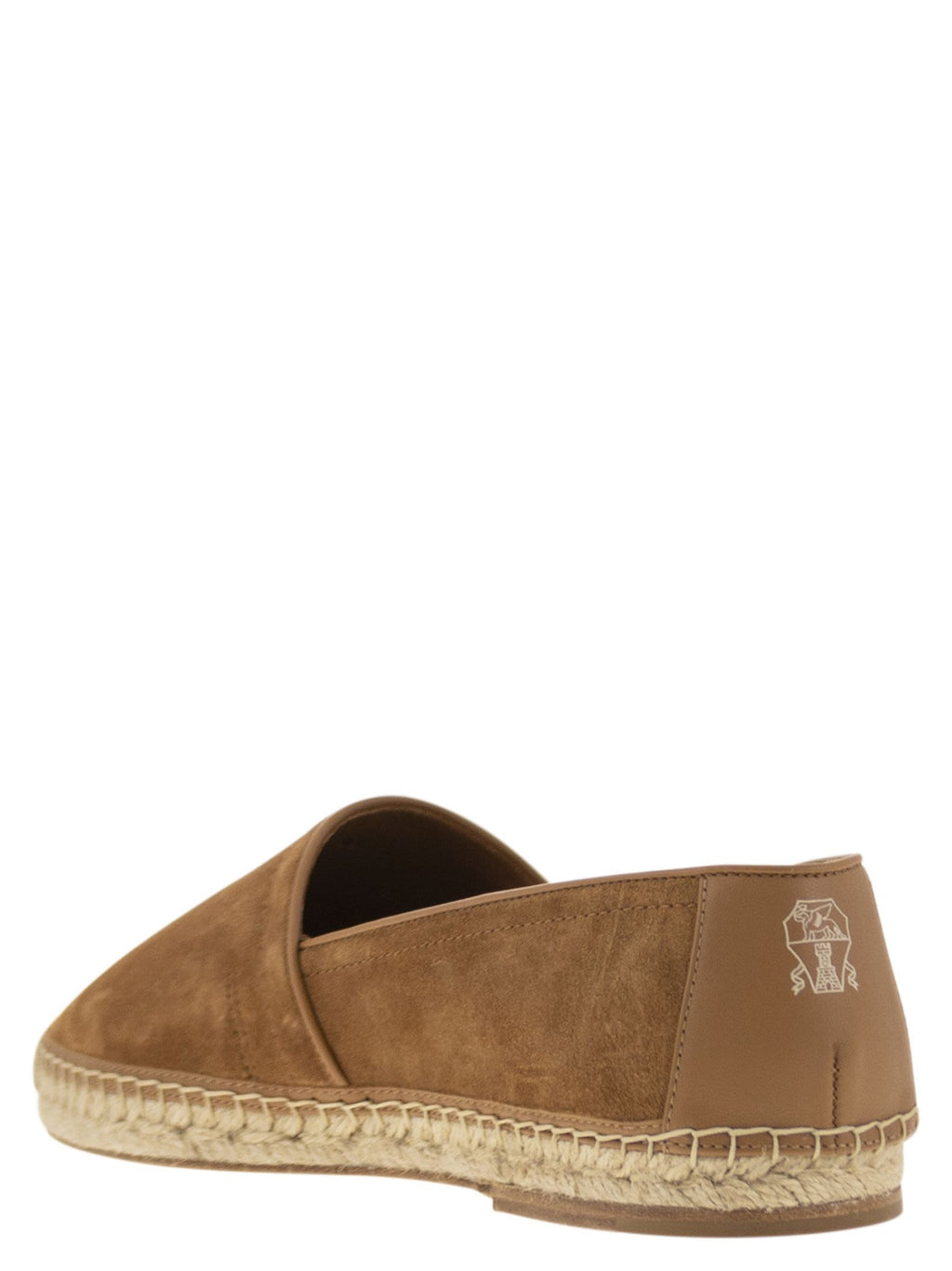 Men Washed Suede Espadrilles With Beading