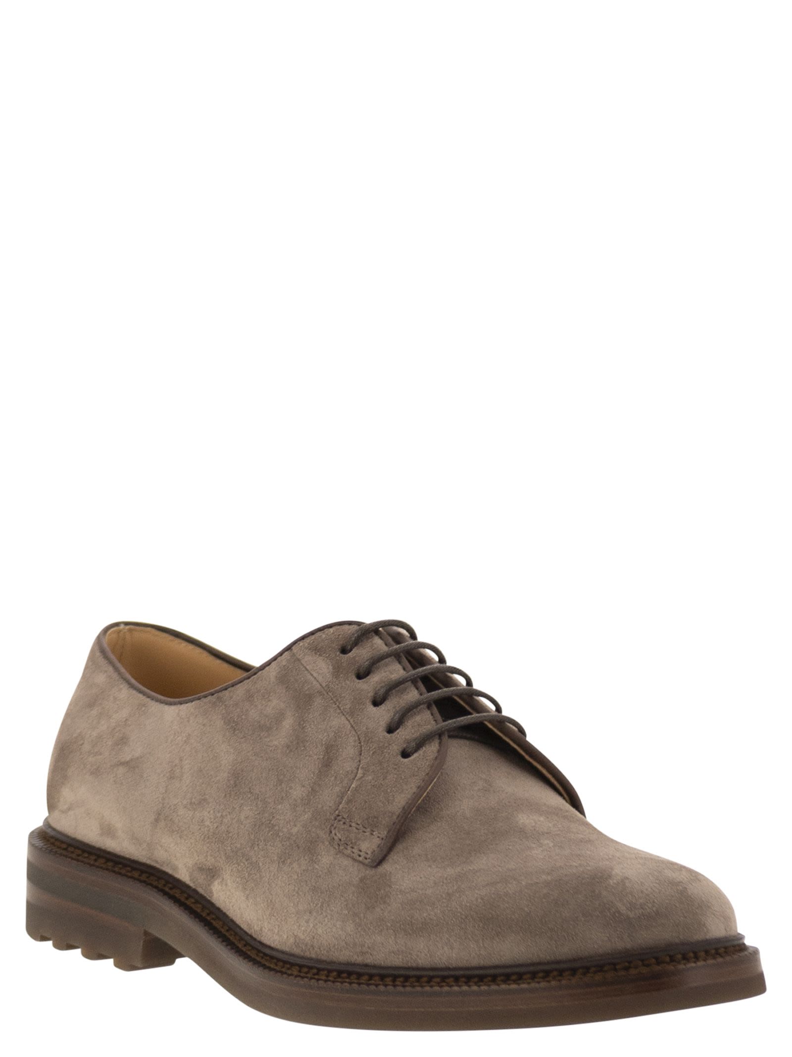 Men Suede Derby
