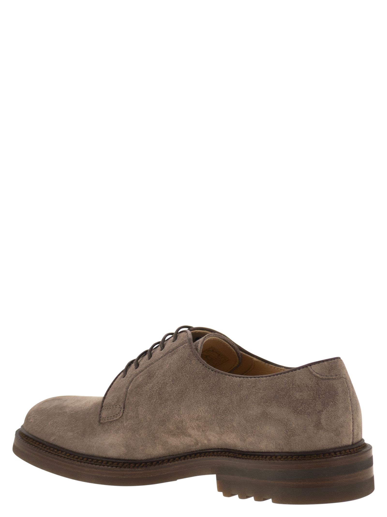 Men Suede Derby