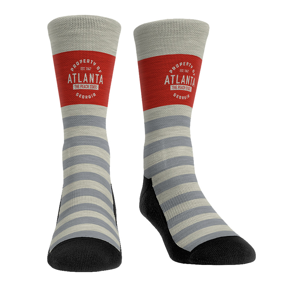 Atlanta - City Lines Crew Socks