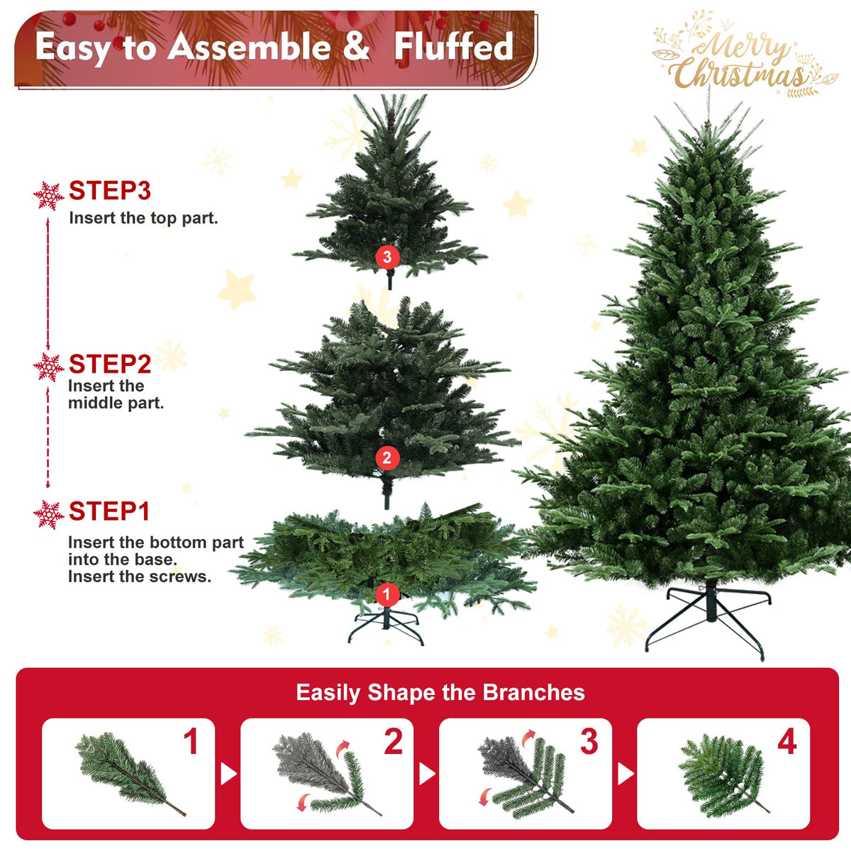 WONDERWALL ‘Noël DuBois’ 5 ft Artificial Christmas Tree – Green