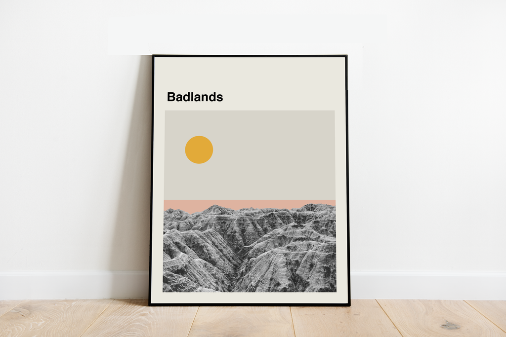 Badlands National Park Print