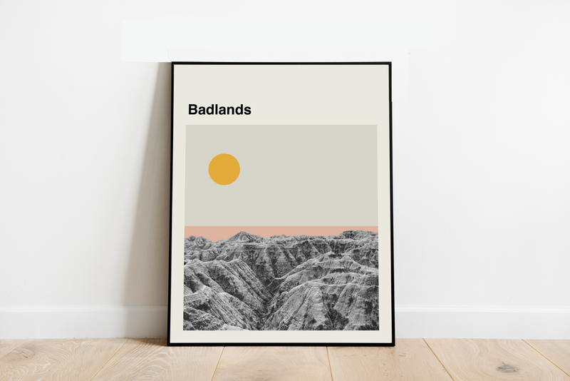 Badlands National Park Print