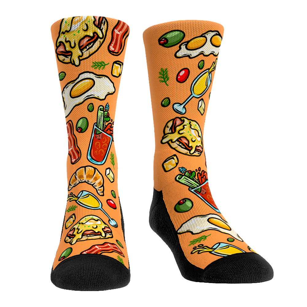 Basic Brunch - All-Over Crew Socks