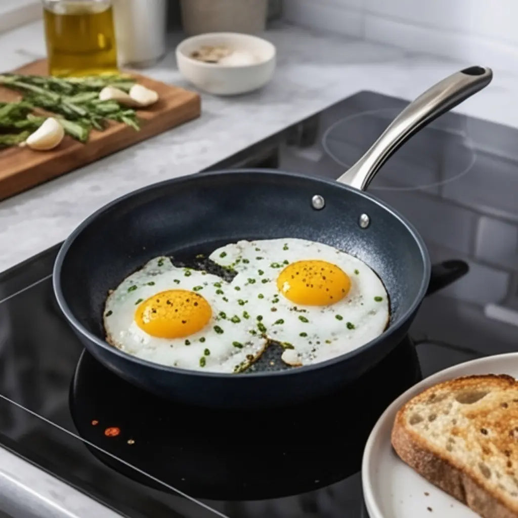 WONDERWALL ‘La Sélection Joyce’ Black Angus Carbon Steel Frying Pan