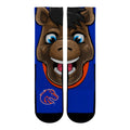 Boise State Broncos - Buster Mascot Crew Socks