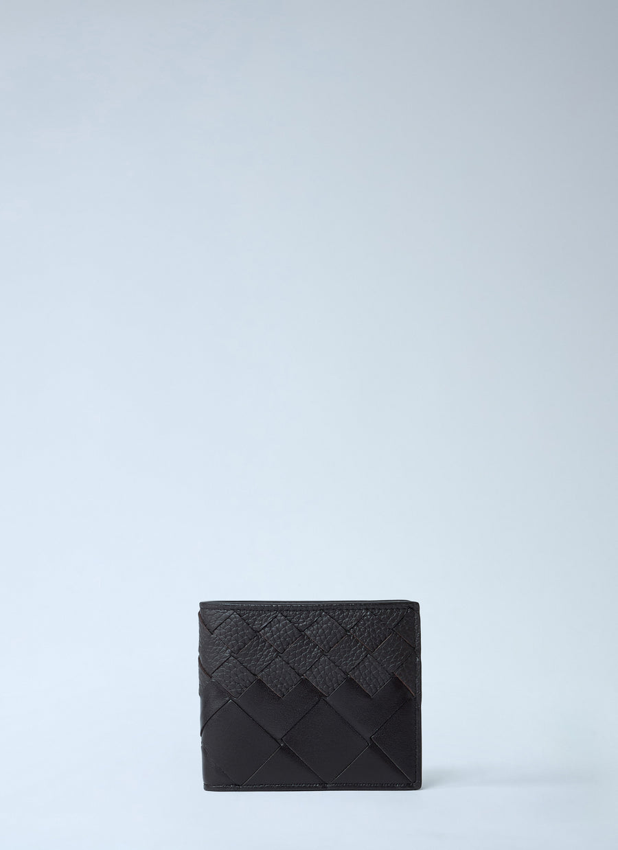 Bottega Veneta Men Intrecciato Bi - Fold Wallet